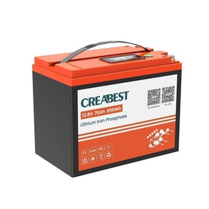 lifepo4 batterie 70ah 12v