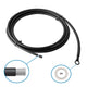 Creabest 8FT（2.5m）10 AWG （6 mm2） câble de plateau en cuivre - connexion du contrôleur de charge et de la batterie（Un positif + un négatif）