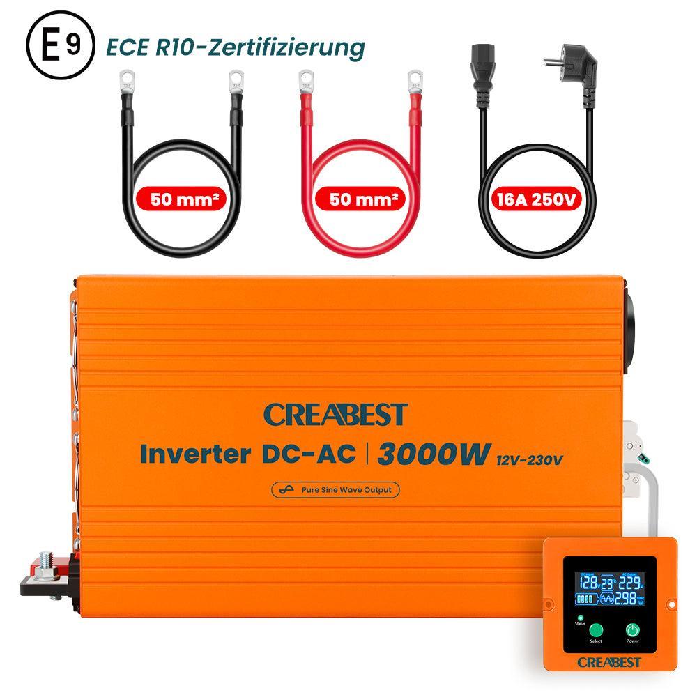 3000W Convertisseur 12V 220V