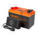 Batterie LiFePO4 100Ah 12.8V pour camping-car caravane camping bateau hors réseau