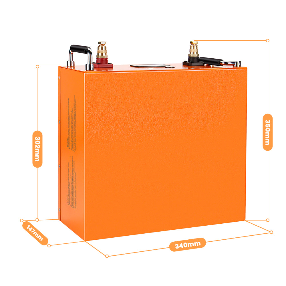 lifepo4 batterie taille