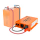 CREABEST 2000W Convertisseur 12V 220V Pur Sinus pour Camping Car, Caravane, avec MPS & Chargeur 80A & Câble-convertisseur 35 mm²