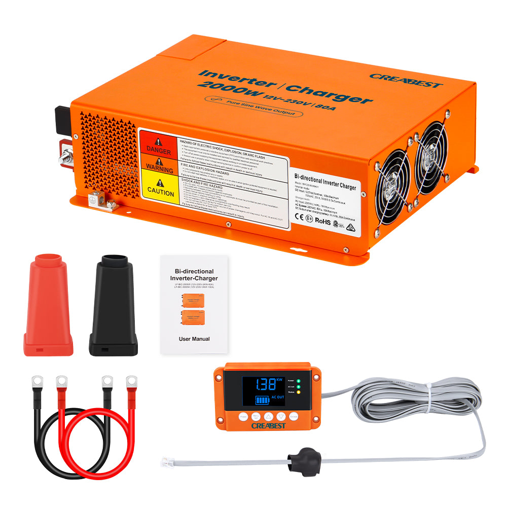 2000W Convertisseur Chargeur