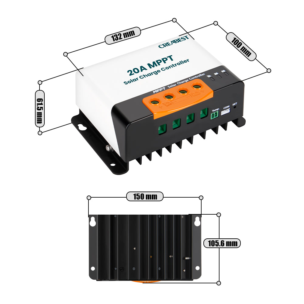 Régulateur MPPT 20A