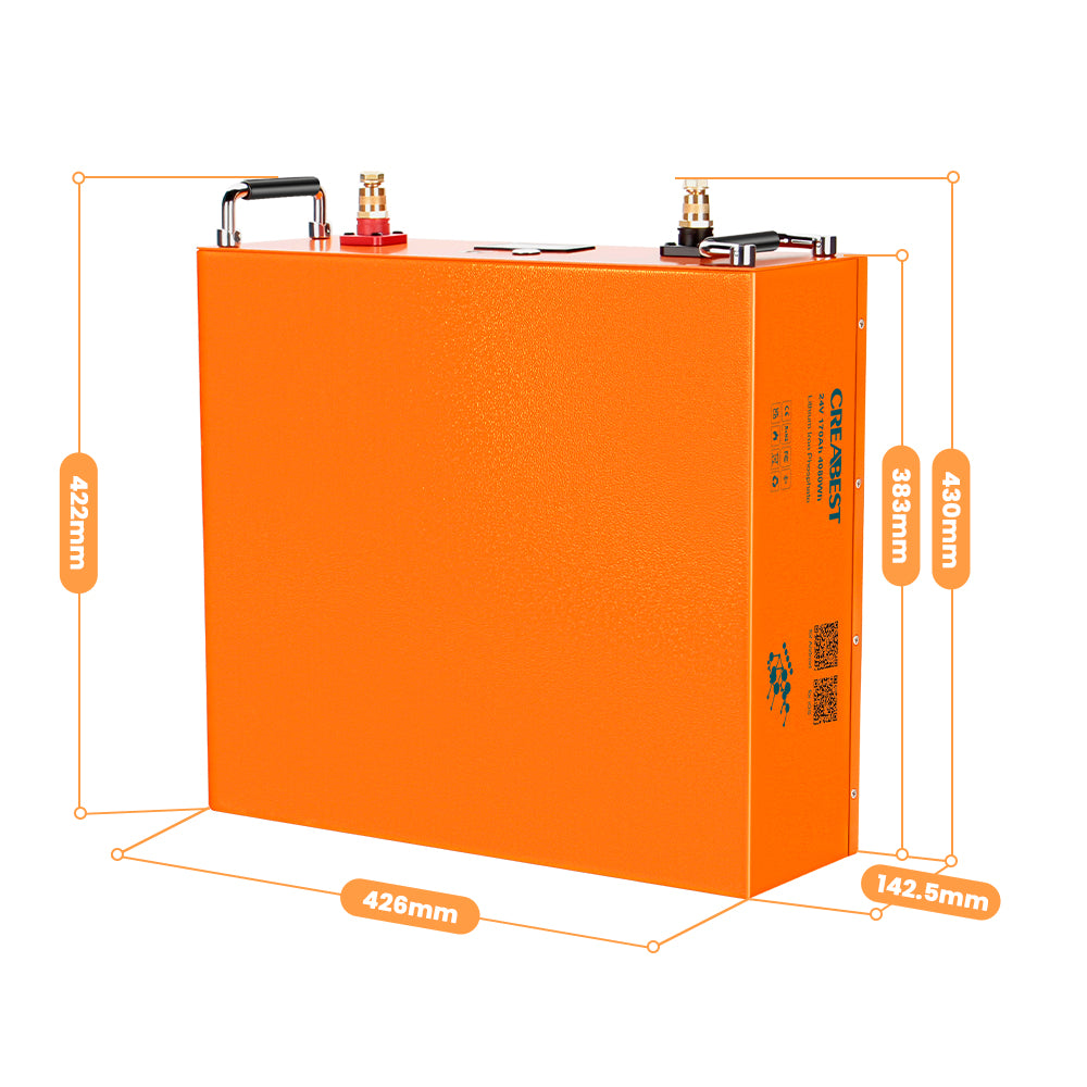 SIZE Batterie LiFePO4 25.6V 170AH