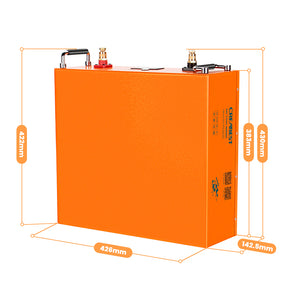 SIZE Batterie LiFePO4 25.6V 170AH