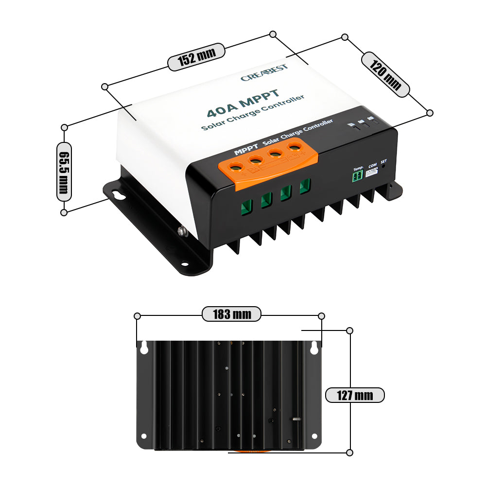 Régulateur MPPT 40A