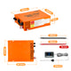 CREABEST 2000W Convertisseur 12V 220V Pur Sinus pour Camping Car, Caravane, avec MPS & Chargeur 80A & Câble-convertisseur 35 mm²