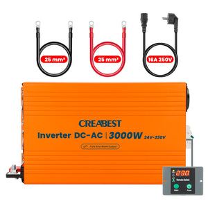 3000W Convertisseur 24V 220V