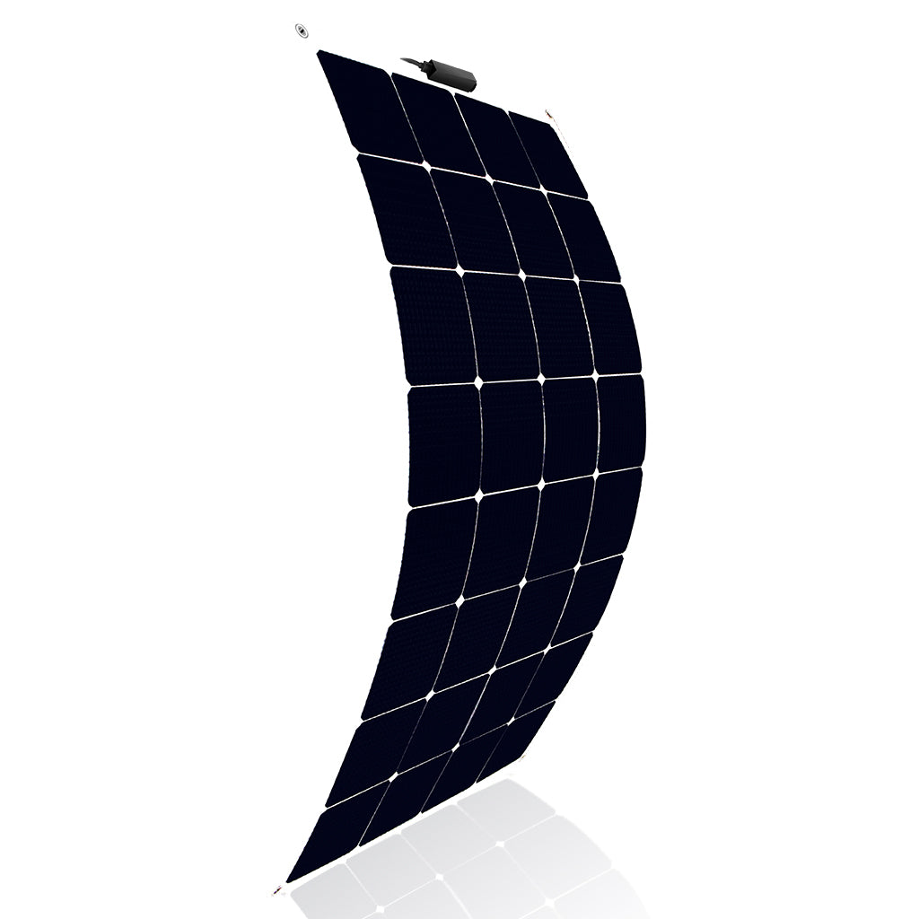 Panneau solaire flexible 100W par camping, mobil home, caravane, bateau