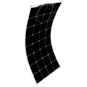 Panneau solaire flexible 100W par camping, mobil home, caravane, bateau