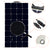 Panneau solaire flexible 100W par camping, mobil home, caravane, bateau