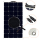 Panneau solaire flexible 100W par camping, mobil home, caravane, bateau