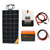 Kit Panneau Solaire Souple 100W pour Camping-car, Caravane, Bateau avec batterie LiFePO4