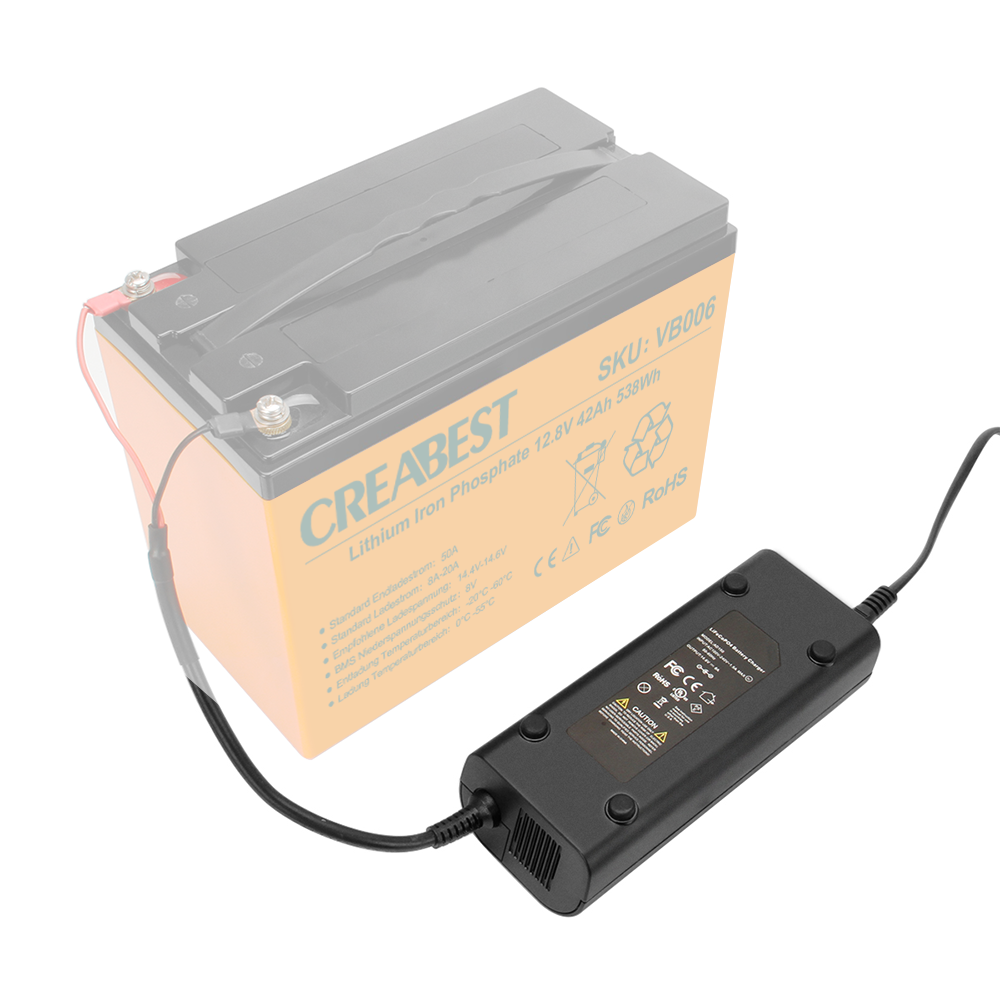 Chargeur de batterie dédié LiFePO4, courant de charge 8A –