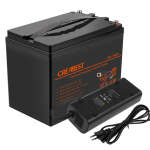Batterie LiFePO4 42Ah 12.8V pour camping-car caravane camping bateau hors réseau