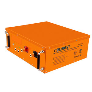 Batterie LiFePO4 258Ah 12.8V pour camping-car caravane camping bateau avec Bluetooth Smartphone APP