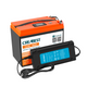 Batterie LiFePO4 40Ah 12.8V pour camping-car, caravane, camping, bateau de pêche, Mover, hors réseau avec Bluetooth