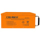 Batterie LiFePO4 258Ah 12.8V pour camping-car caravane camping bateau avec Bluetooth Smartphone APP