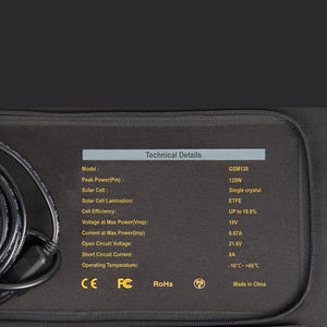 panneau solaire portable 120w